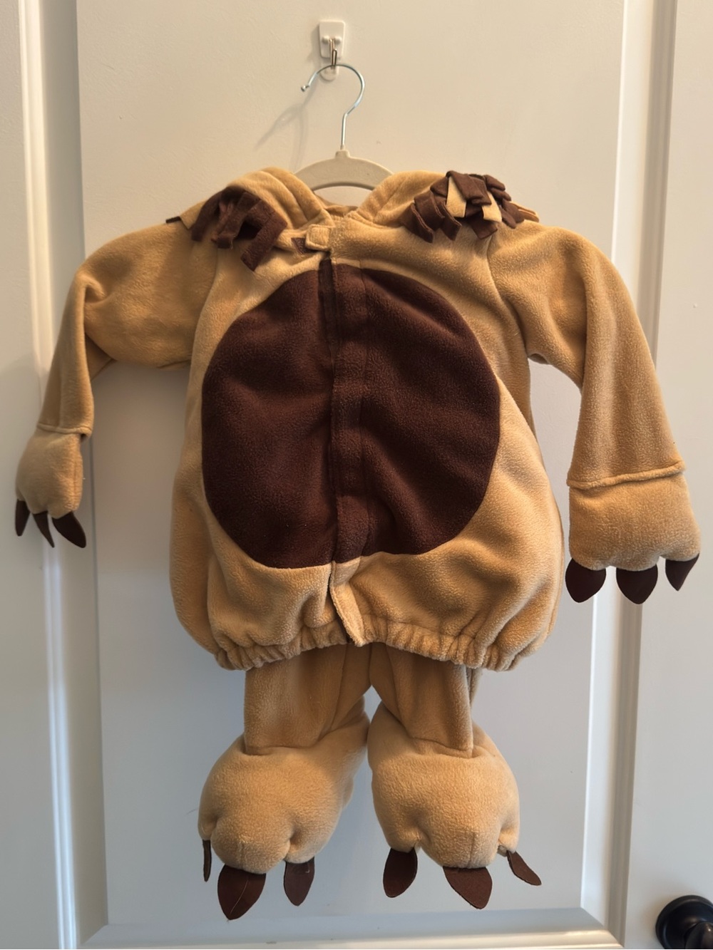 Old Navy Lion (Tan and Dark Brown) Fleece Plush Costume Set